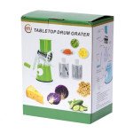 Tabletop Drum Grater Magic Avec 3Lames Grande Taille