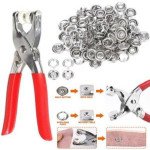 Kit d'outils de fixation à pression Des Boutons De Vêtements Pack De 200Pcs